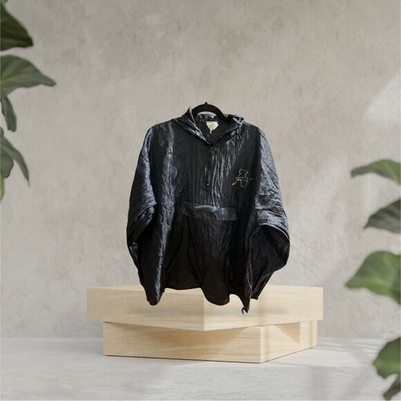 Windbreaker One Size With Pocket,gathering Hem String, Zipper Pocket - Picture 1 of 5